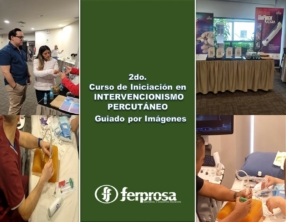 Ferprosa estuvo presente con sus materiales y equipos médicos en el 2do. Curso de Iniciación en Intervencionismo Percutáneo Guiado por Ímágenes, realizado en el mes de agosto de 2024 y Certificado por la Universidad Abierta Interamericana. Con esta presencia, seguimos apoyando, con la tecnología más avanzada, a la comunidad médica del Perú.